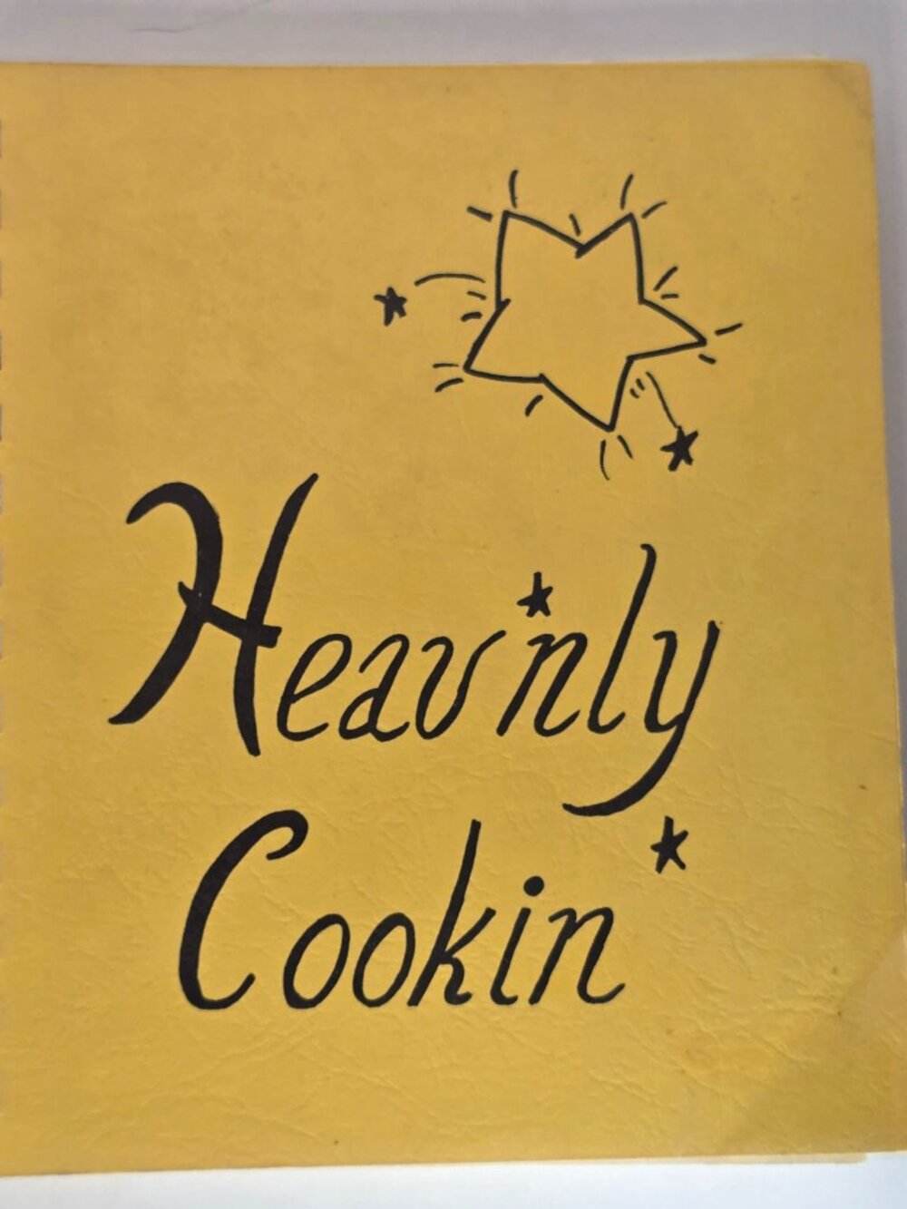 Vintage 1972 Heav'nly Cookin Cookbook Hazel Crest Community Church Iowa Recipes